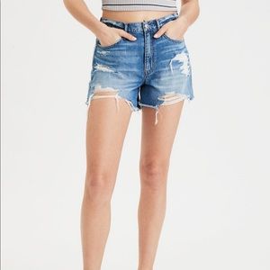 NWT AE 90s Boyfriend Denim Short